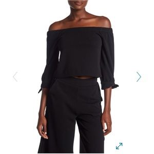 Free press off the shoulder top - Large